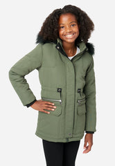 JUSTICE Water Resistant Parka