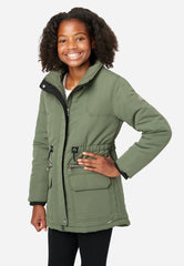 JUSTICE Water Resistant Parka