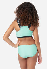 JUSTICE Collection X by Justice Color Block Bikini Swim Set