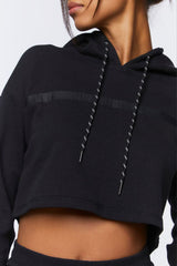 FOREVER21 Active Cropped Hoodie