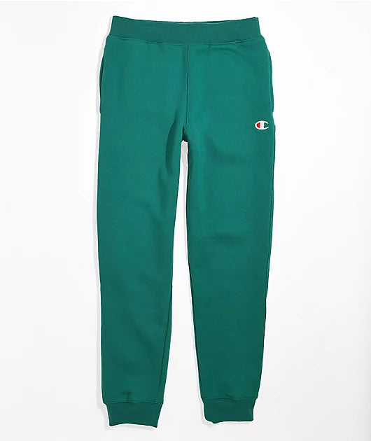 CHAMPION Kids Green Jogger Sweatpants