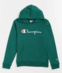 CHAMPION Kids Vintage Green Hoodie