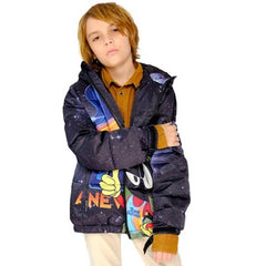 Members Only x Space Jam: A New Legacy Kids' Galaxy Puffer Jacket