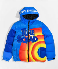 Members Only x Space Jam Kids' Blue Puffer Jacket