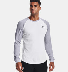 UNDERARMOUR Men's UA Waffle Crew Long Sleeve