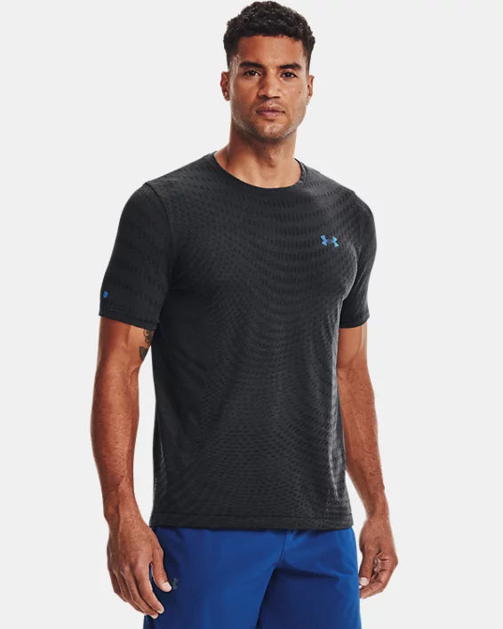 UNDERARMOUR Men's UA RUSH™ HeatGear® Seamless Illusion Short Sleeve