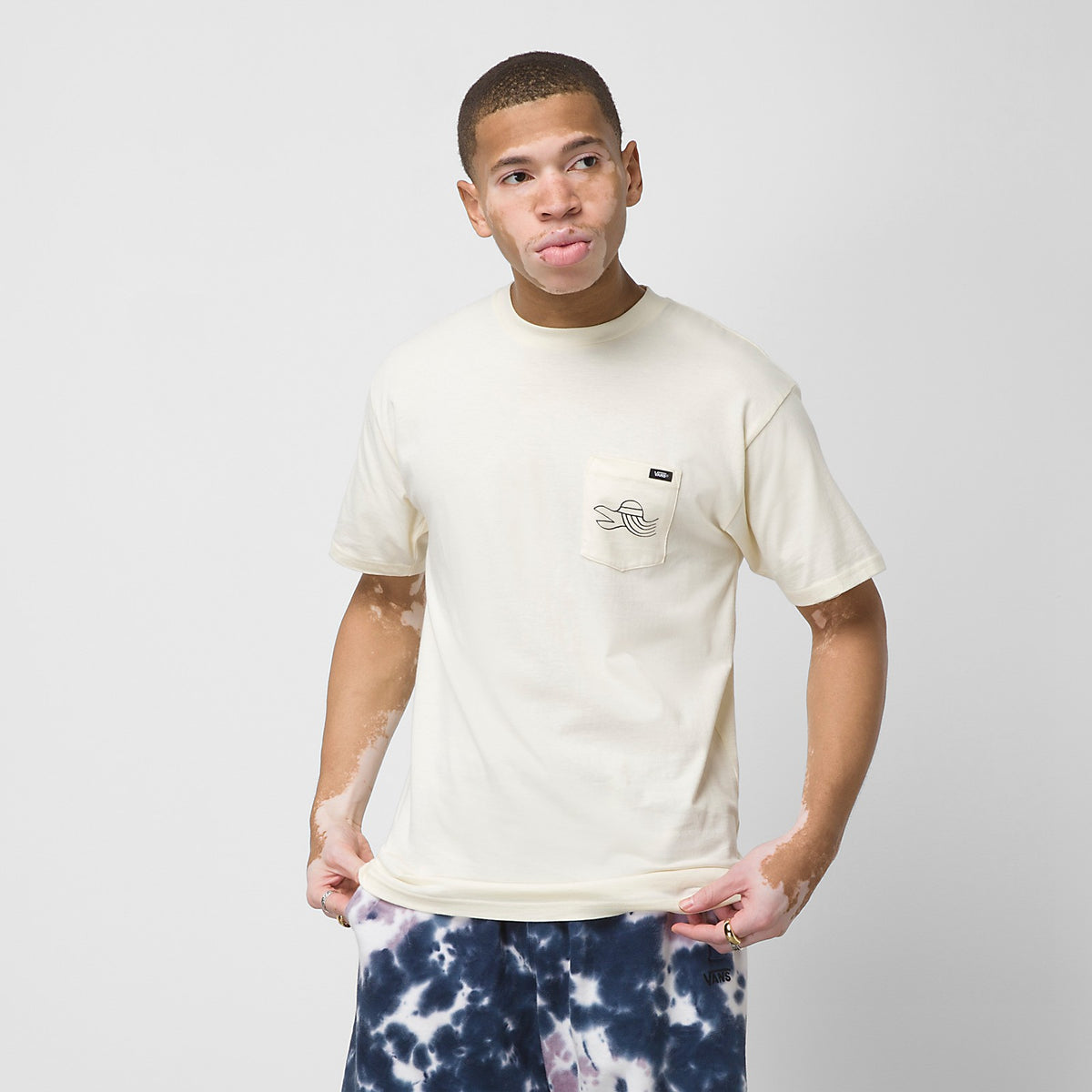 VANS X MOLLUSK JAZZ BIRD POCKET T-SHIRT