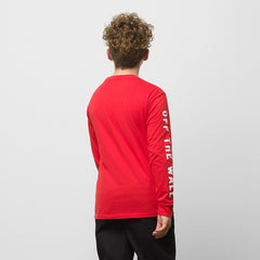 VANS KIDS OFF THE WALL COMBO LONG SLEEVE T-SHIRT