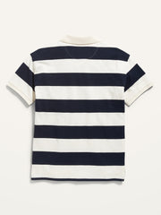 OLD NAVY Rugby-Stripe Jersey Shirt for Boys