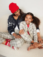 OLD NAVY Gender-Neutral Matching Flannel Pajama Set for Kids