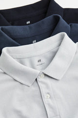 H&M 3-pack Regular Fit Polo shirts