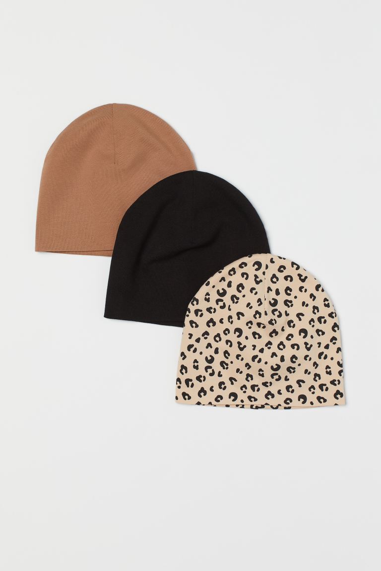 H&M 3-pack Cotton Hats