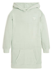 GUESS Embroidered Logo Hoodie Dress