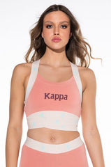 KAPPA CUT OUT PRINTED BAND SPORTS BRA