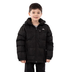 TREPASS Boys Padded Jacket Windproof Water Resistant Hooded School Tuff