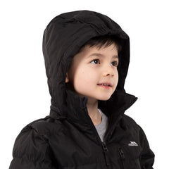 TREPASS Boys Padded Jacket Windproof Water Resistant Hooded School Tuff