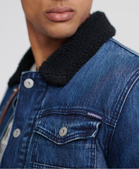 SUPERDRY Hacienda Sherpa Denim Jacket