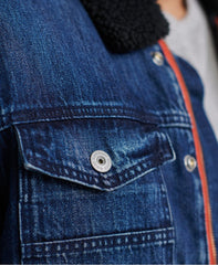 SUPERDRY Hacienda Sherpa Denim Jacket