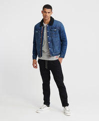 SUPERDRY Hacienda Sherpa Denim Jacket