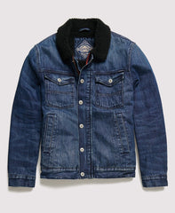 SUPERDRY Hacienda Sherpa Denim Jacket