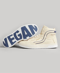 SUPERDRY Vintage Vegan Basket High Top Trainers