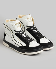 SUPERDRY Vintage Vegan Basket High Top Trainers