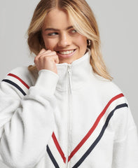 SUPERDRY Vintage Chevron Polar Fleece Top