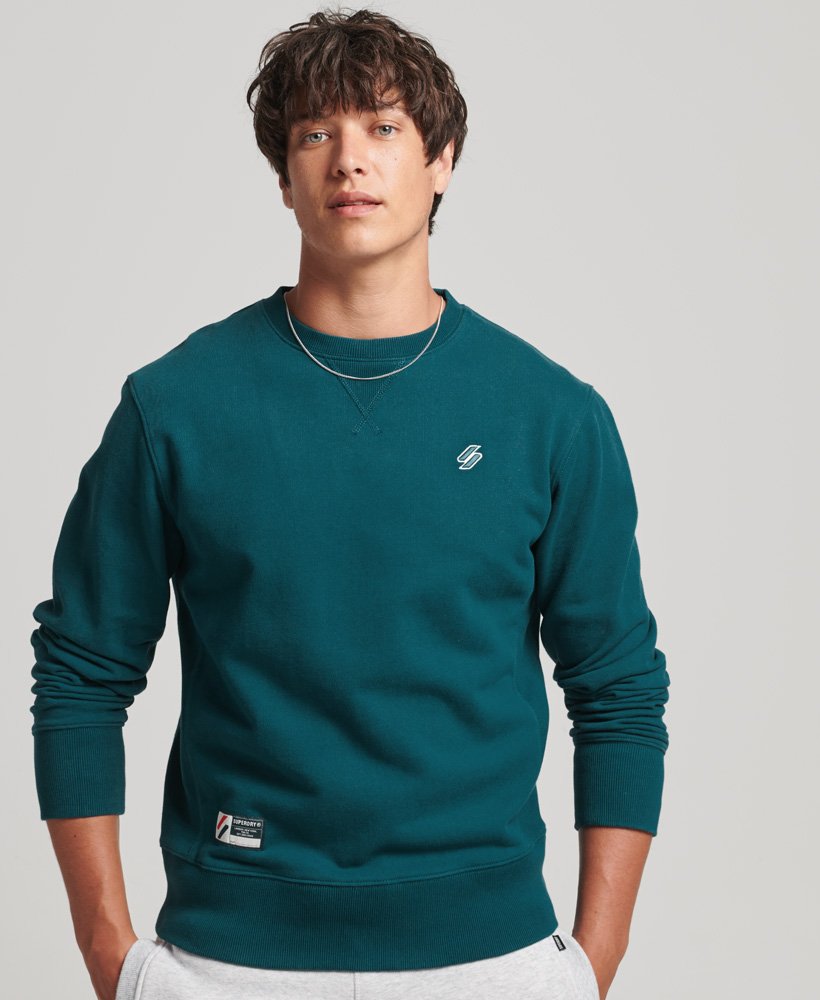 SUPERDRY Code Organic Cotton Essential Crew Sweatshirt